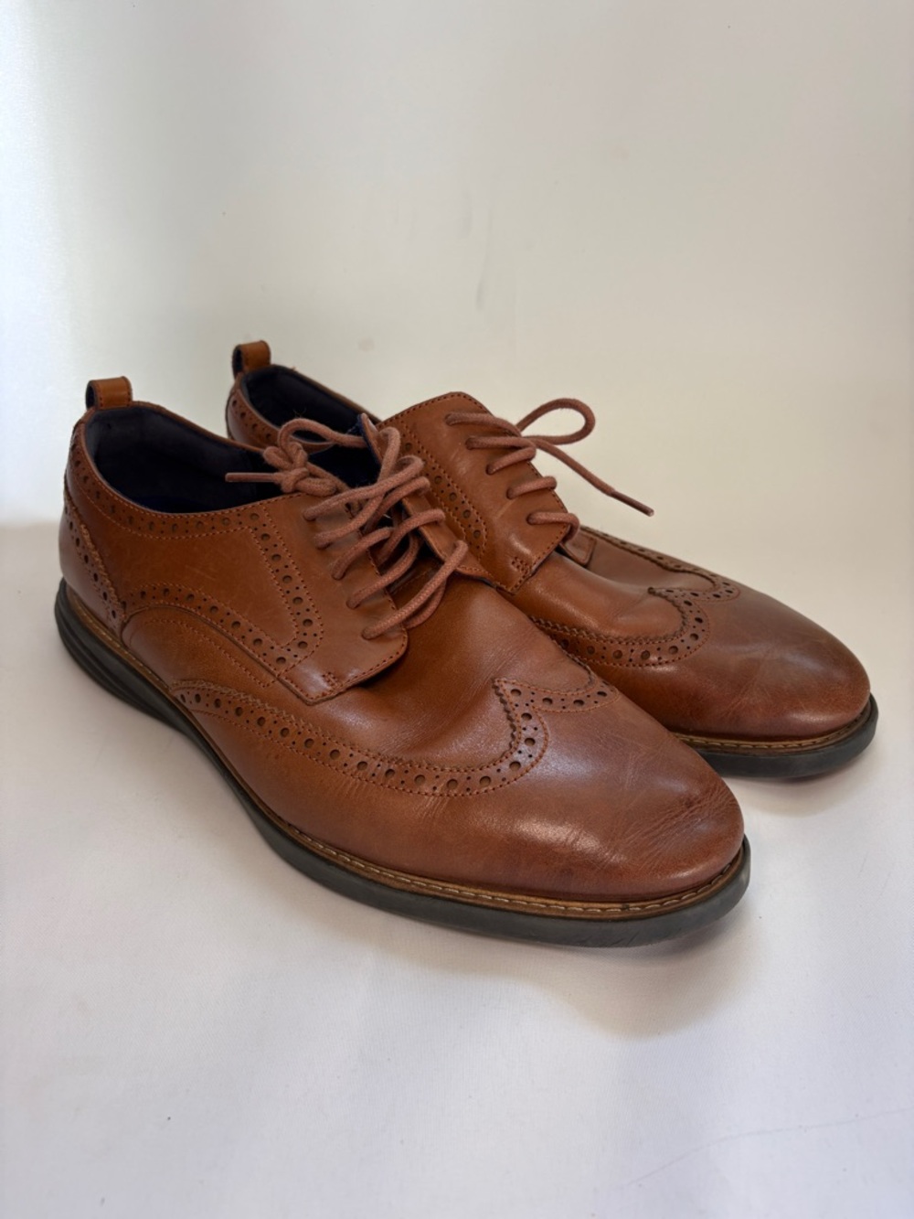 Cole Haan Grand Revolution Wingtip Oxfords Size 12 WIDE